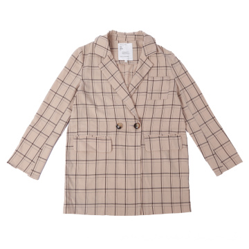 China Big Factory Good Price Plain plaid jackets Check boys jackets Trendy plaid suit